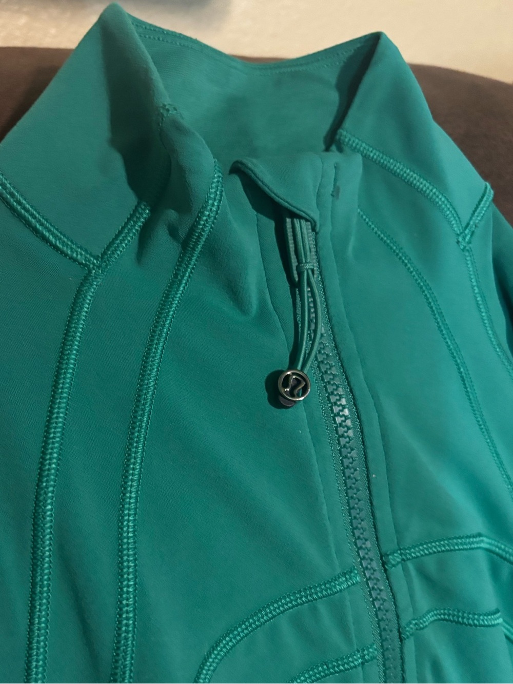 Lululemon Define Cropped Jacket Nulu Raceway Green - Picture 5 of 6